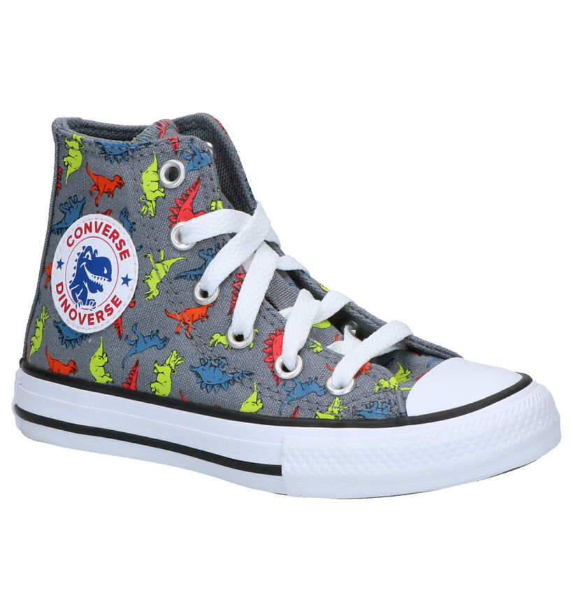 Converse Chuck Taylor AS Grijze Sneakers in stof (263507)