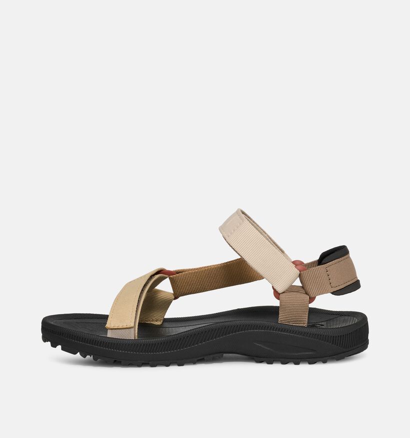 Teva Original Winsted Zwarte/Lichtbruine Sandalen voor dames (370869)
