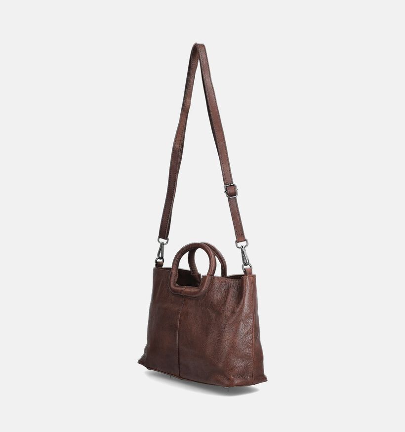 Bear Design Sac à main en Cognac pour femmes (365910)