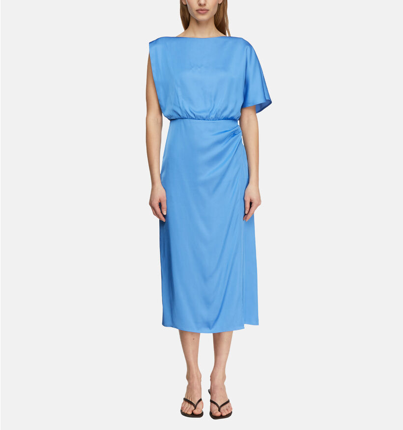 comma Ultramarine Robe One-Shoulder en Bleu pour femmes (373158)