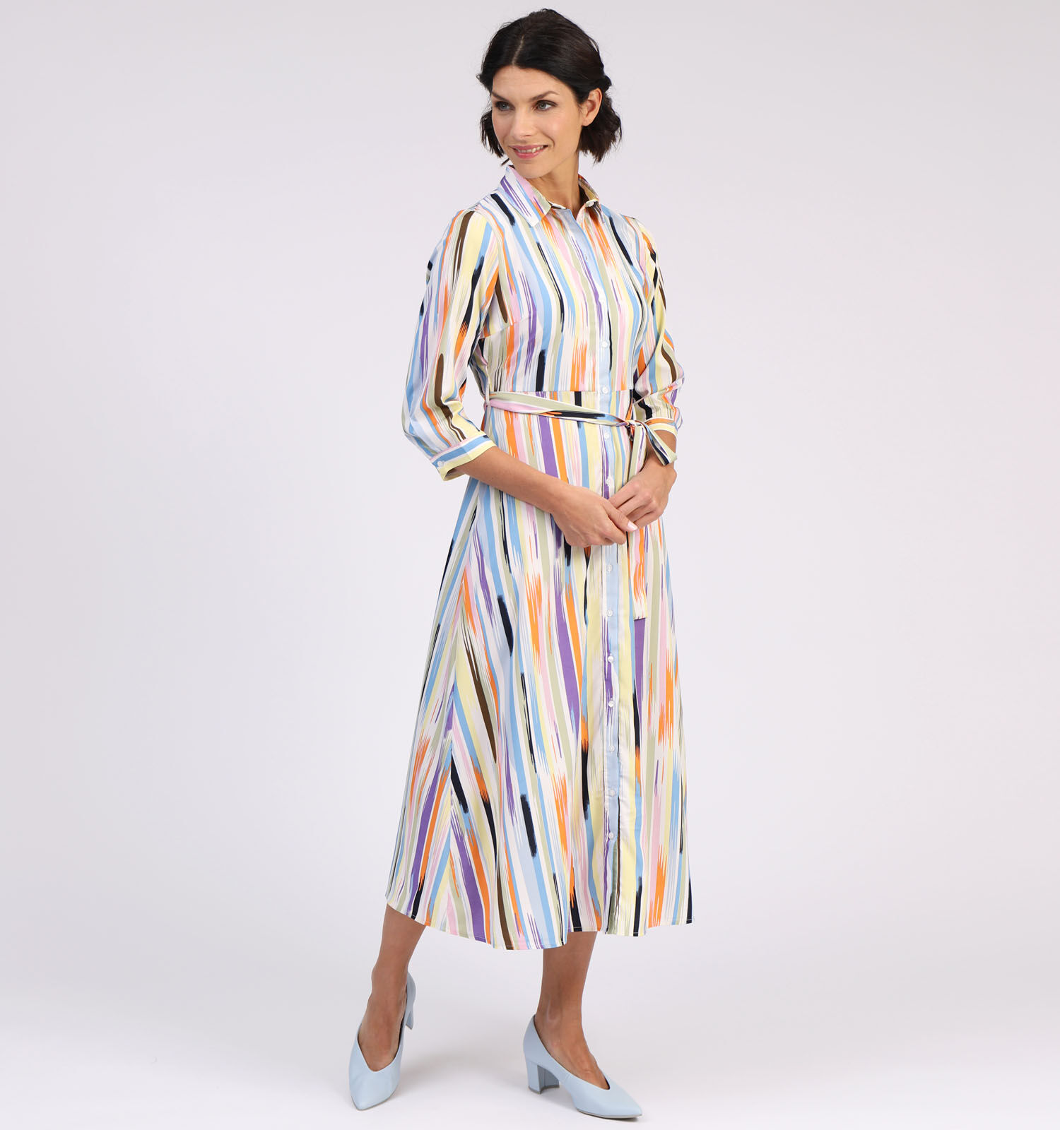 Gestreepte hemdjurk new arrivals