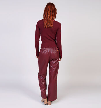 Pieces T-shirts Bordeaux