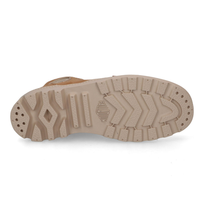 Palladium Pampa Hi Bottines en Camel en nubuck (313500)