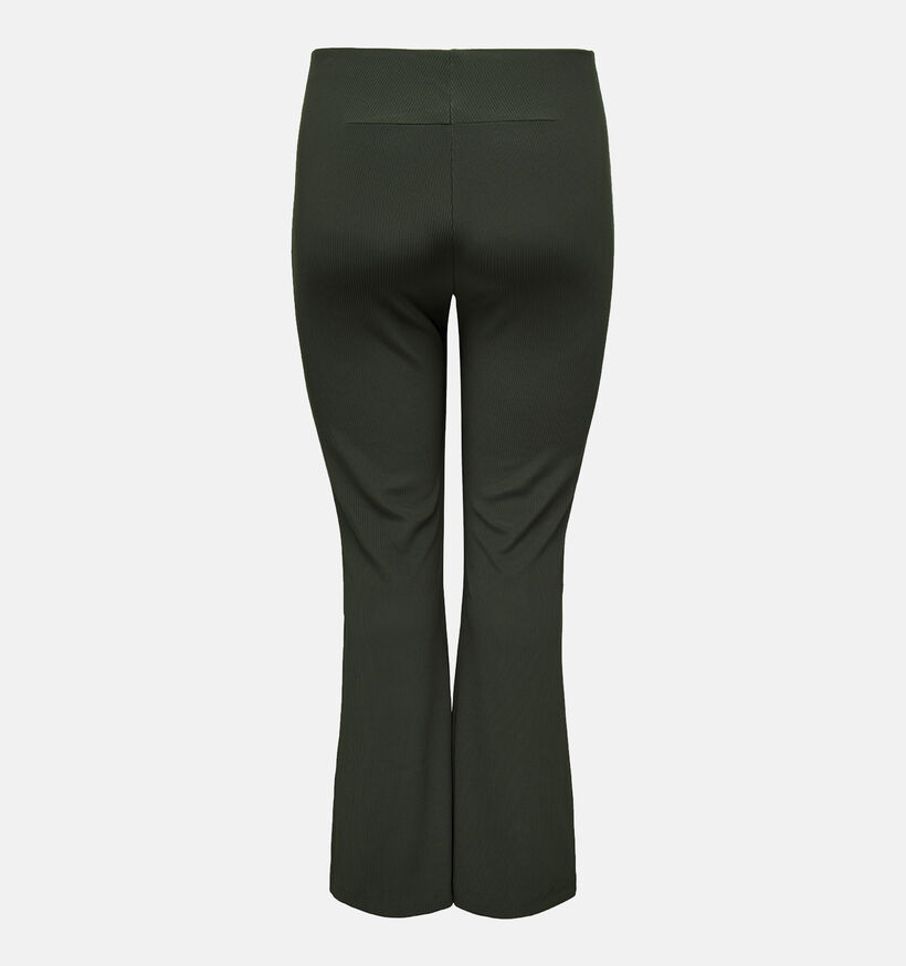 ONLY Carmakoma Sally Groene Flare broek L32 voor dames (346453)