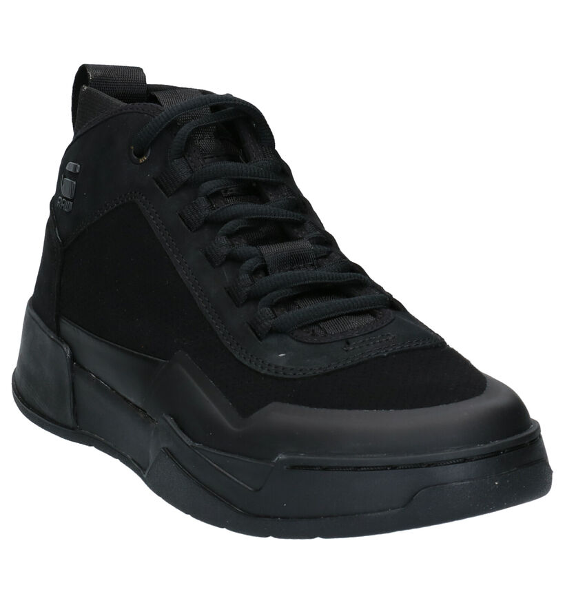 G-Star Rackam Zwarte Sneakers in daim (257713)