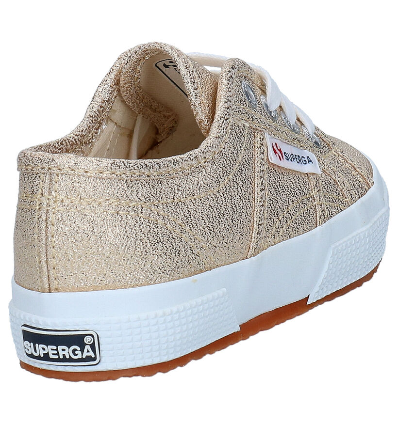 Superga Baskets en Or en textile (284315)