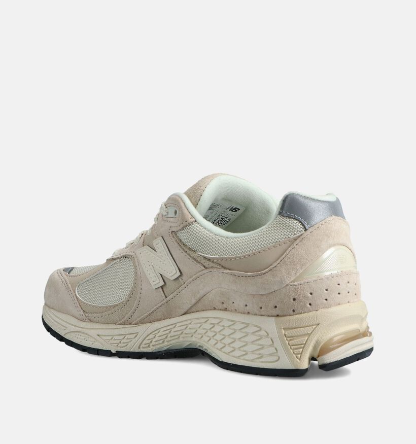 New Balance 2002 Baskets en Beige pour femmes (366077) - pour semelles orthop&eacute;diques