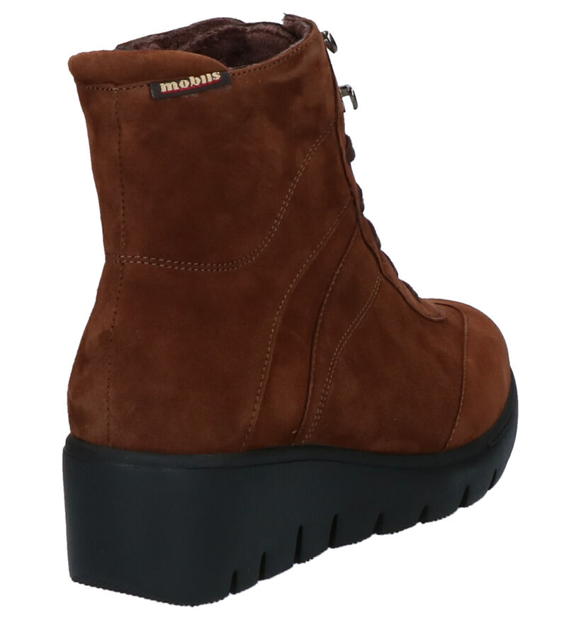 Mobils by Mephisto Segolene Boots Bruin in daim (259747)