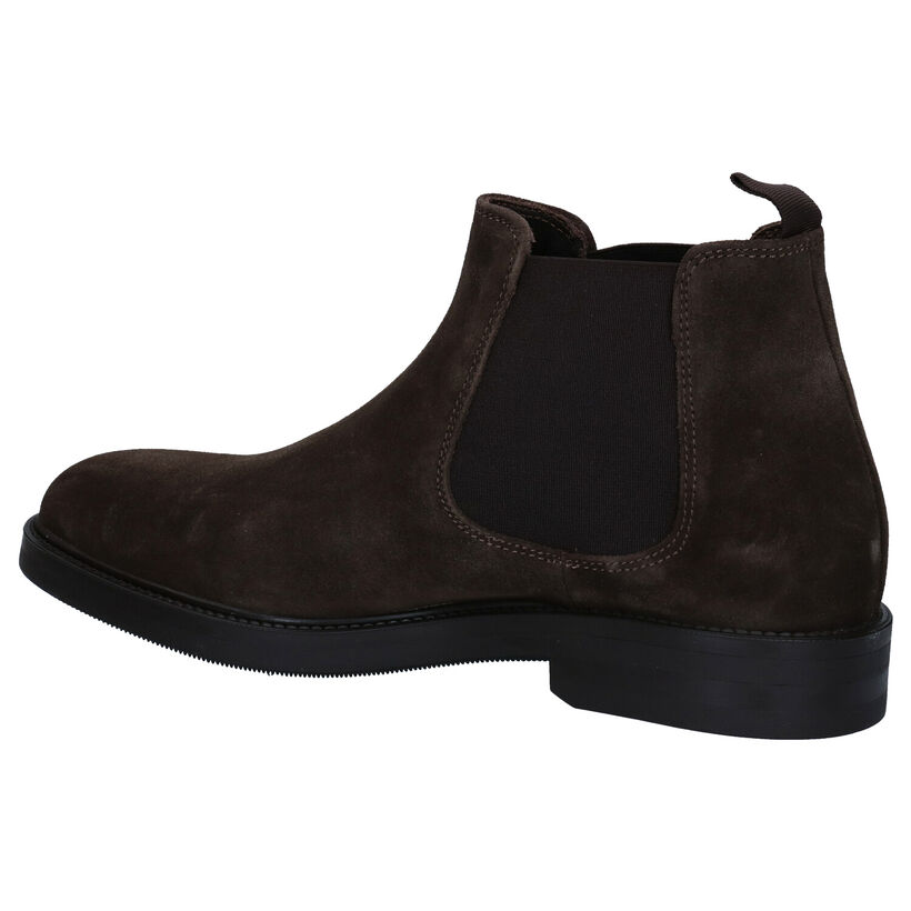 Scapa Chelsea Boots en Kaki en nubuck (281338)