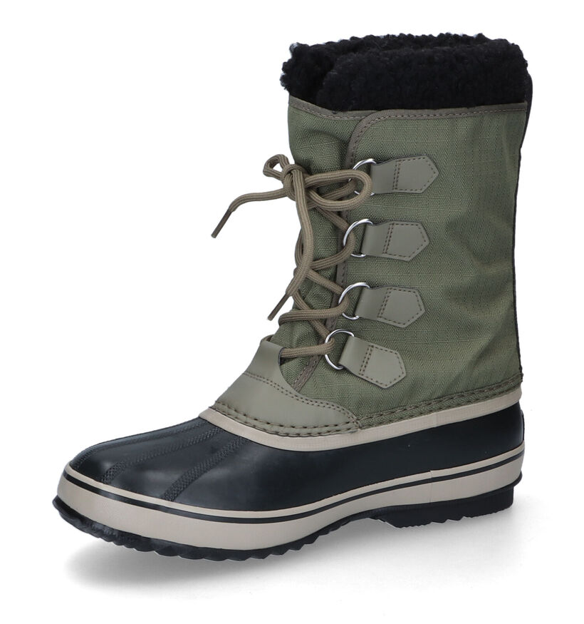 Sorel Pac Nylon WP Bottes de neige en Khaki pour hommes (312648)