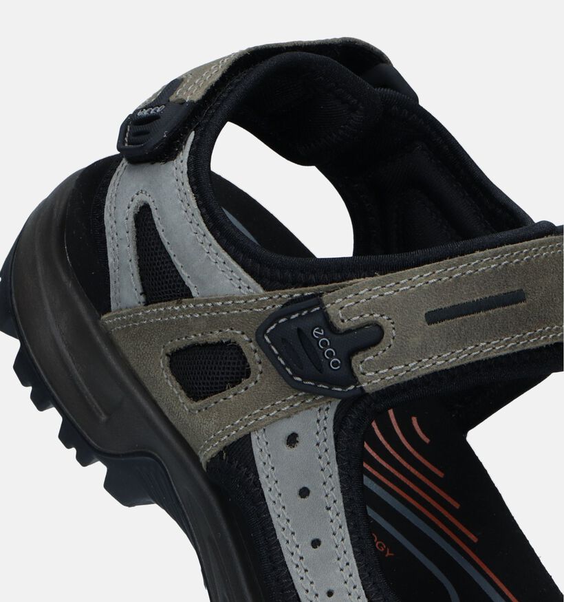 ECCO Offroad Yucatan Grijze Sandalen voor heren (336827)