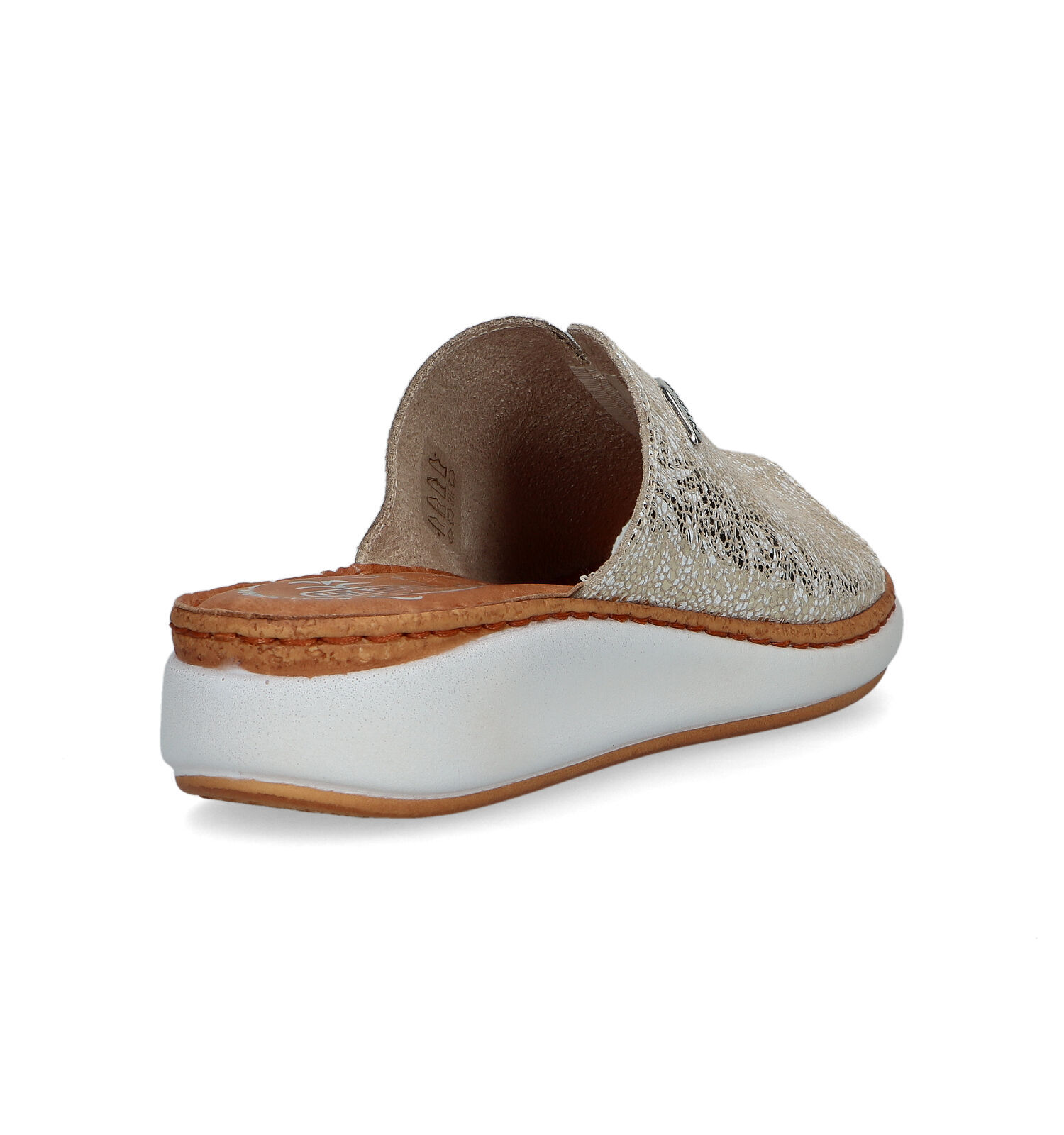 Fly Flot Gouden Slippers Dames Slippers Online op TORFS.BE