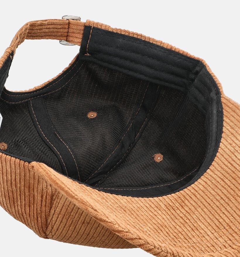 Via Limone Corduroy Casquette en Marron Via Limone Corduroy Casquette en Marron pour femmes (367409)