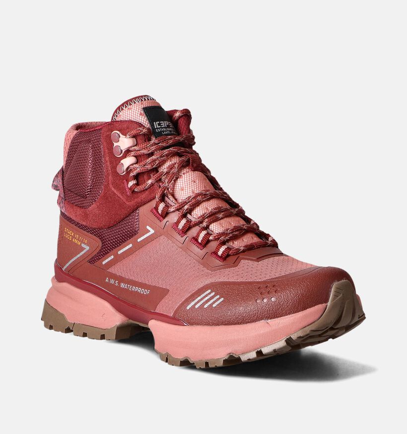 ICEPEAK Alei MS Chaussures de trekking en Rouge pour femmes (355769)