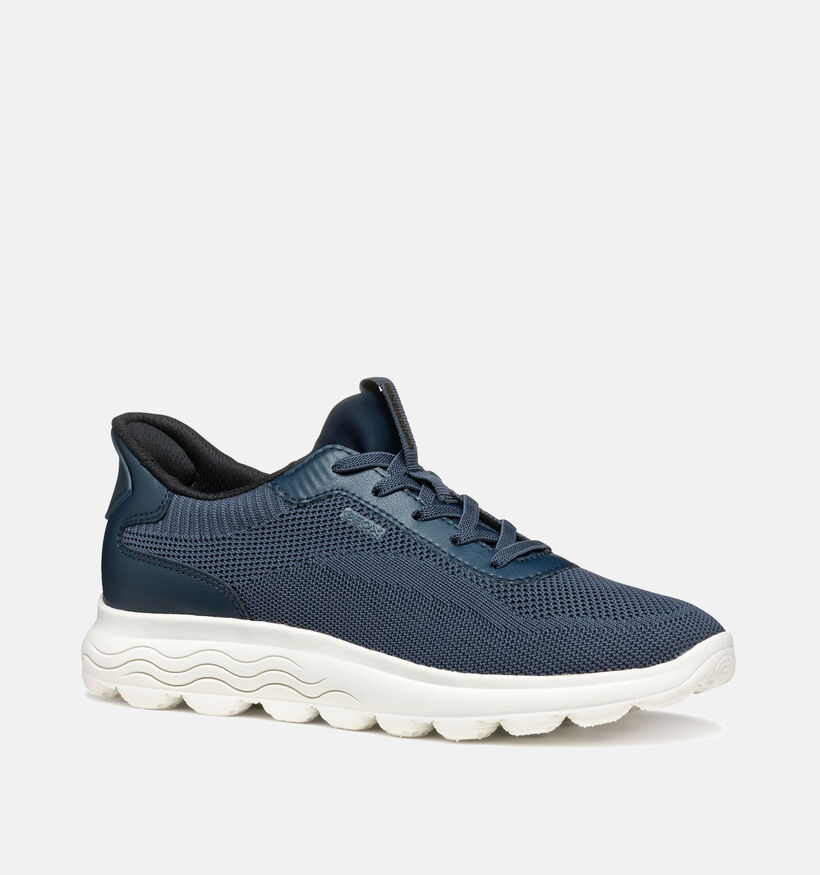 Geox Spherica Baskets en Bleu pour femmes (351665) - pour semelles orthopédiques