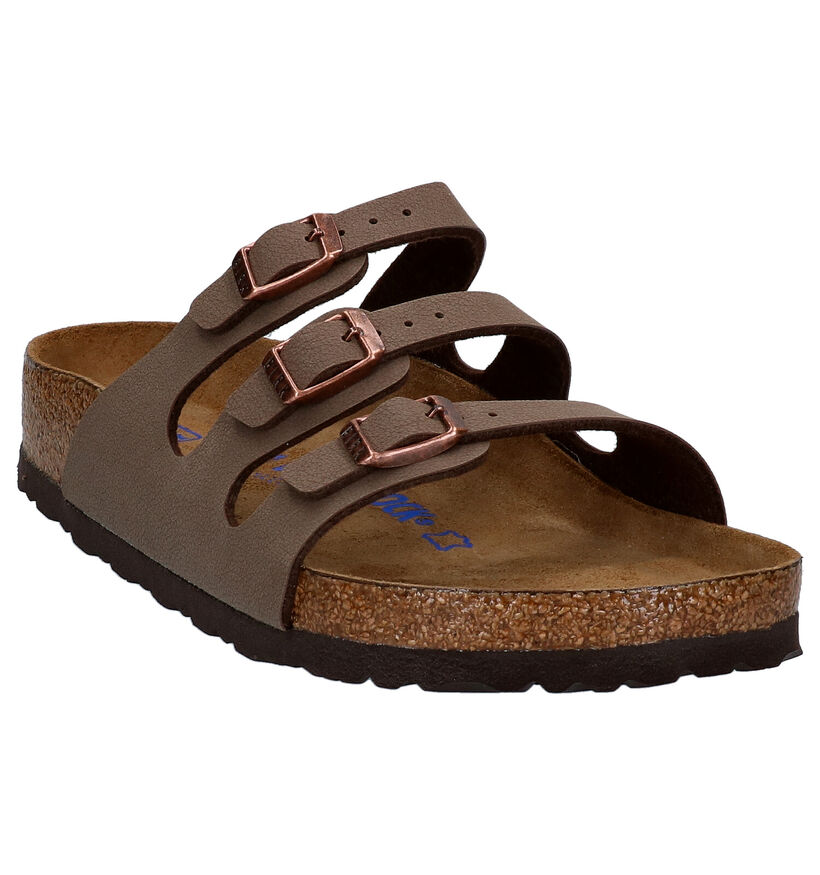 Birkenstock Florida Multicolor Slippers in kunstleer (271275)