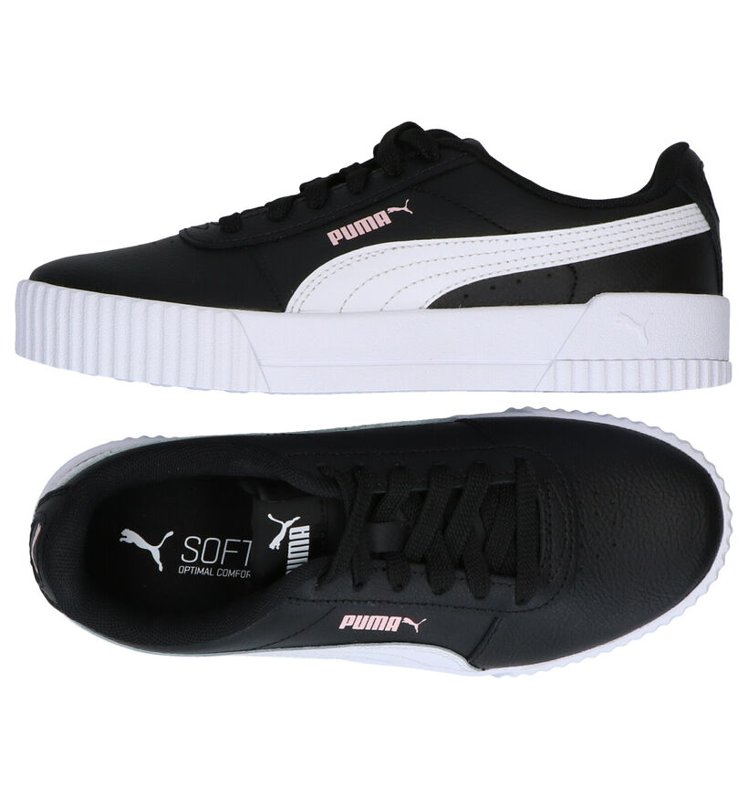 Puma Carina Witte Sneakers in kunstleer (276747)