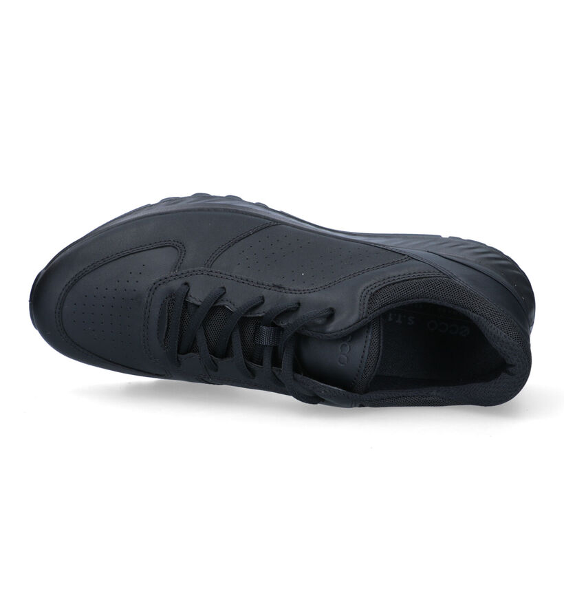 ECCO Exostride Chaussures à lacets en Noir pour hommes (321458) - pour semelles orthopédiques