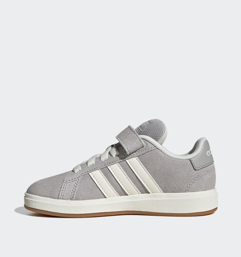adidas Grand Court 00s Grijze Sneakers voor jongens, meisjes (366058) - geschikt voor steunzolen
