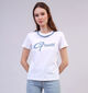 Guess T-shirt en Blanc pour femmes (354572)