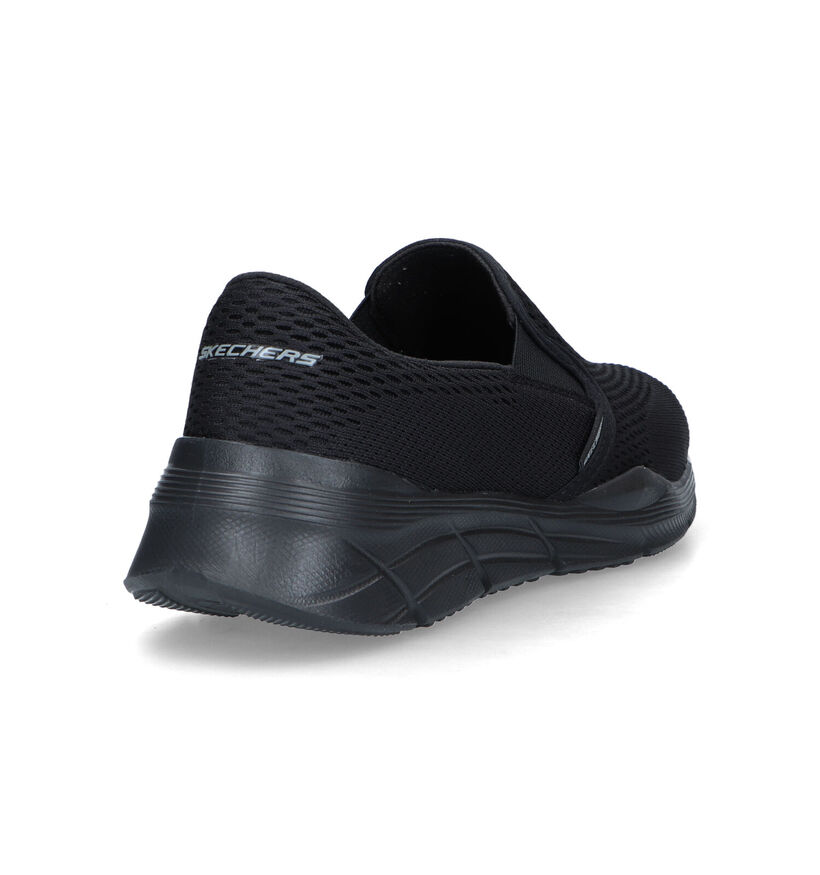 Skechers Equalizer Relaxed Fit Slip-on baskets en Noir pour hommes (339690)