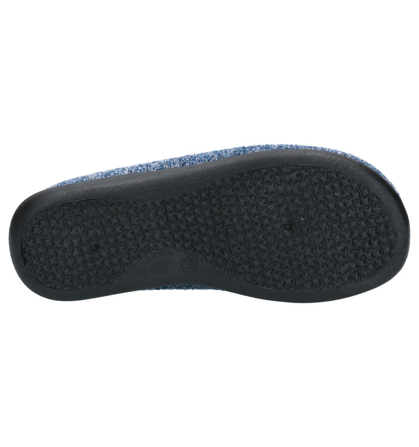 Milo & Mila Blauwe Gesloten pantoffels voor jongens (332280)