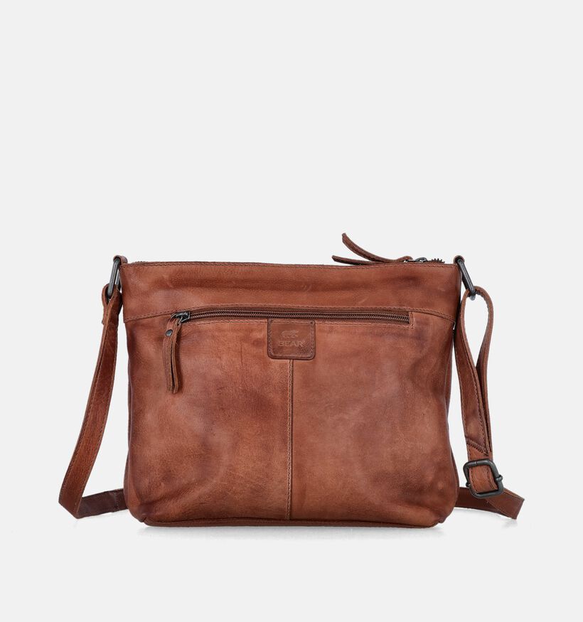 Bear Desing Cognac Crossbody tas voor dames (358916)