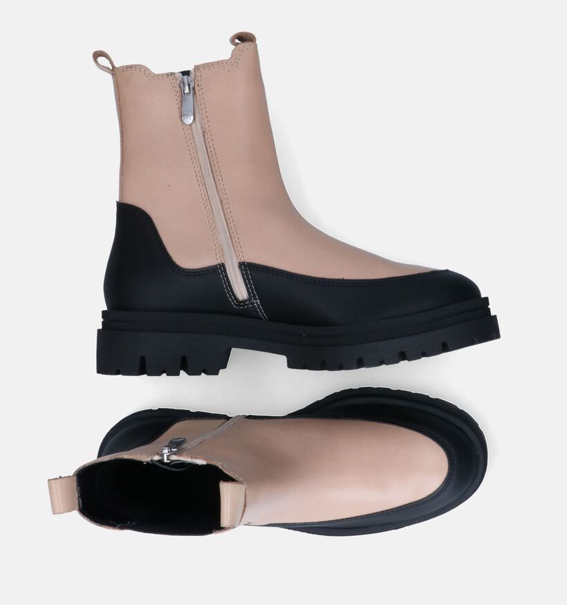 Marco Tozzi Bottines Chelsea en Nude pour femmes (315367)