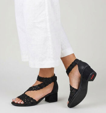Rieker Sandales Noir