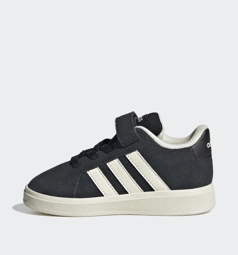 adidas Grand Court 00s Zwarte Sneakers voor jongens (365384) - geschikt voor steunzolen