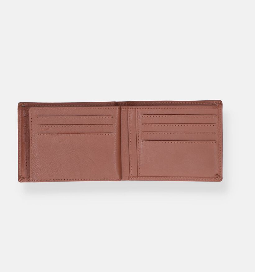 Euro-Leather Cognac Portefeuille voor heren (338202)