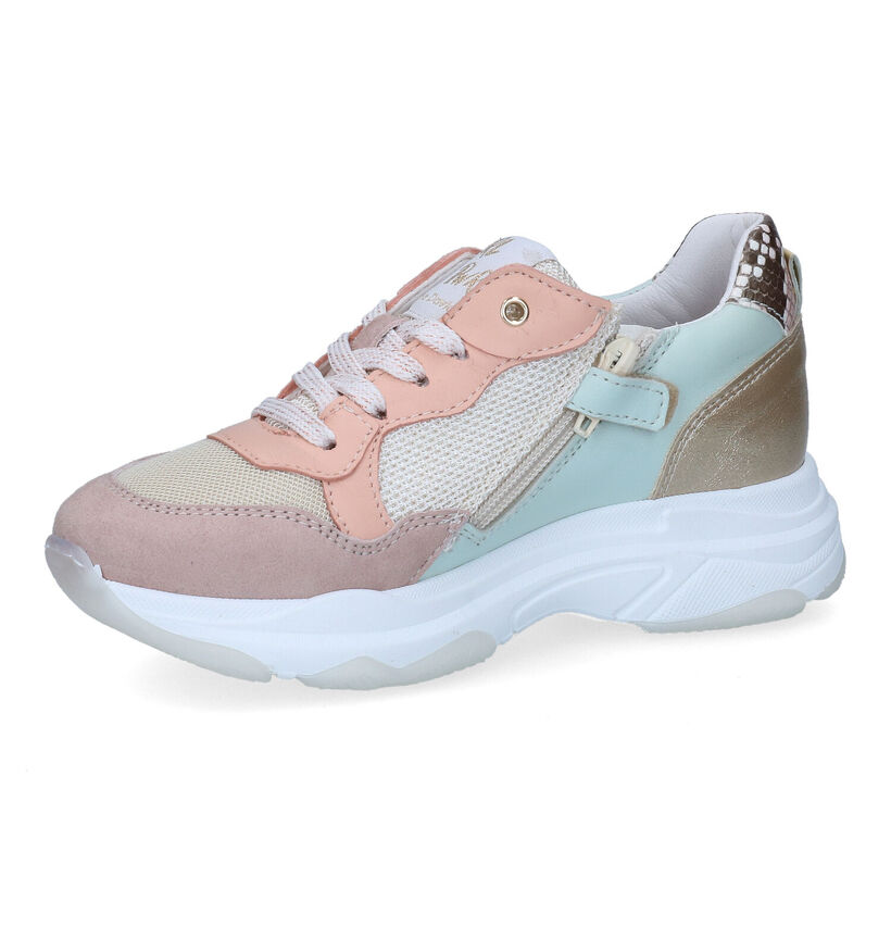 Little David Nina Baskets en Beige pour filles (309467) - pour semelles orthopédiques