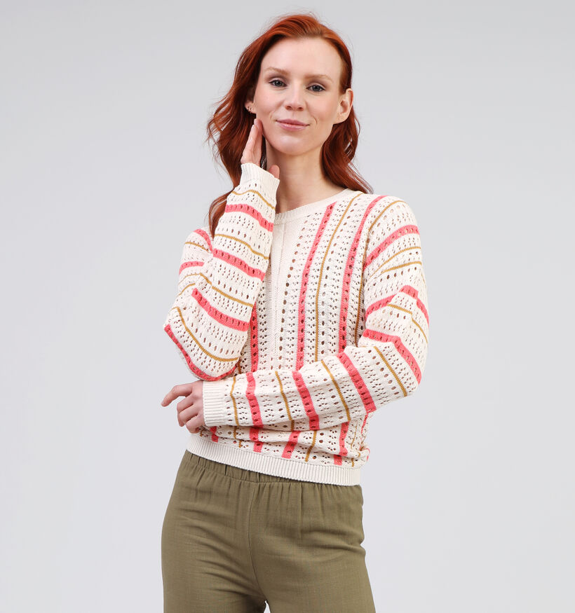 Vila Marian Beige Gebreide trui voor dames (353042)