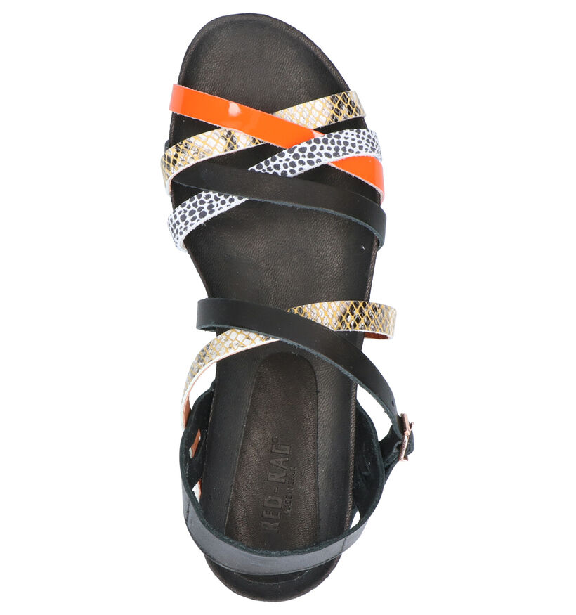 Red Rag Zwarte Sandalen in leer (275495)