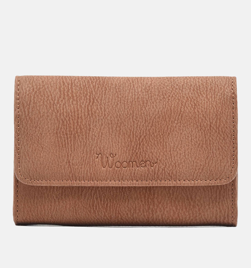 Woomen WACAC93 Acacia Zwarte Overslagportemonnee voor dames (330816)