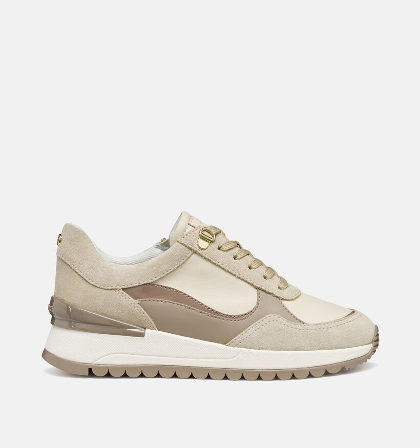 Geox Desya Baskets habillées en Beige pour femmes (360132) - pour semelles orthopédiques