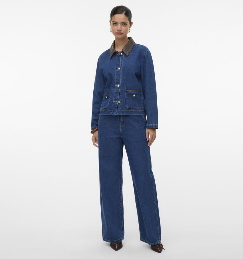 Vero Moda Manteau court en Bleu pour femmes (365677)