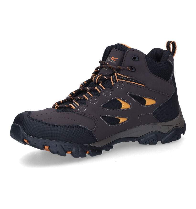 Regatta Holcombe Chaussures de randonnée en Vert kaki pour hommes (331962) - pour semelles orthopédiques
