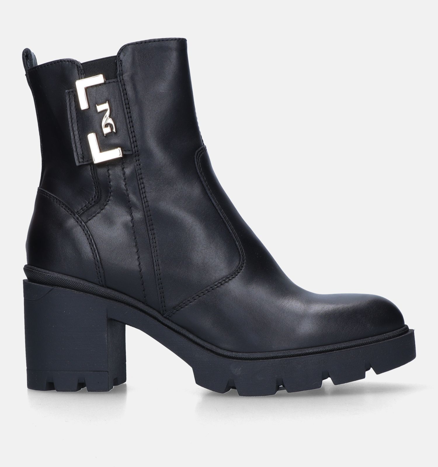 Nerogiardini Bottines chunky en Noir Femmes Bottines en ligne sur TORFS .BE