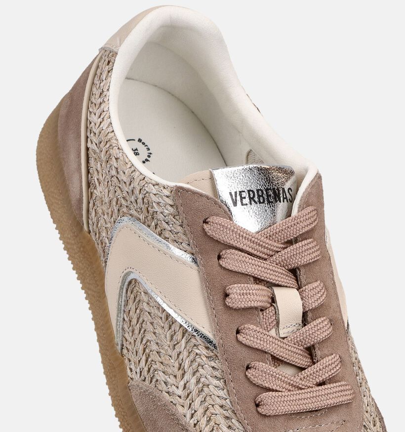 Verbenas Sound Tropic Taupe Sneakers voor dames (370177) - geschikt voor steunzolen