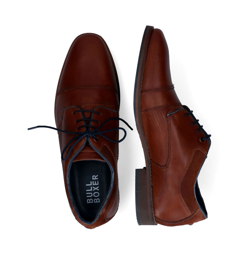 Bullboxer Cognac Geklede Veterschoenen voor heren (318117)