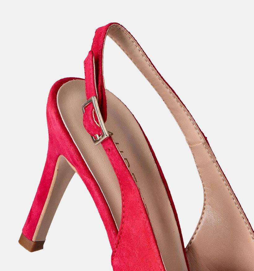 Laurent David Rode Slingback pumps voor dames (357625)