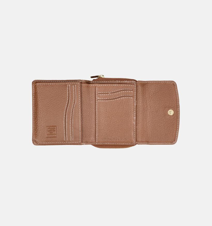 Crinkles Bruine Portemonnee voor dames (381738)
