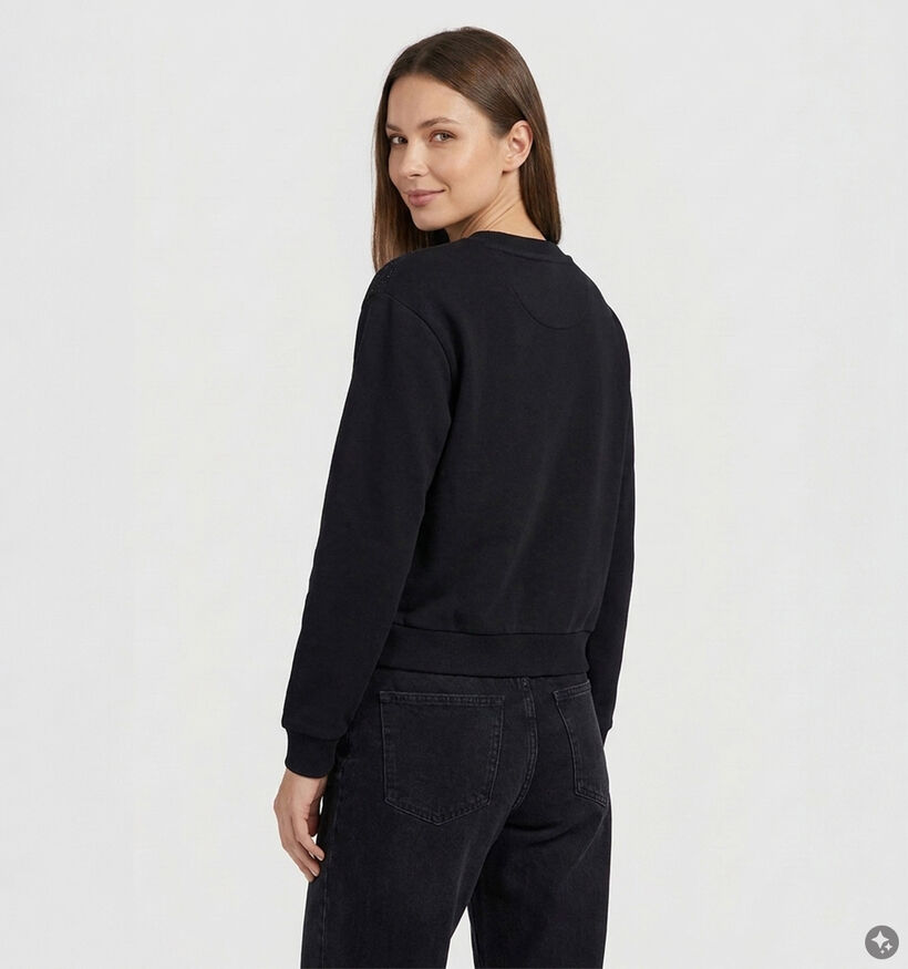 Guess Jet Black Zwarte Sweater voor dames (381043)
