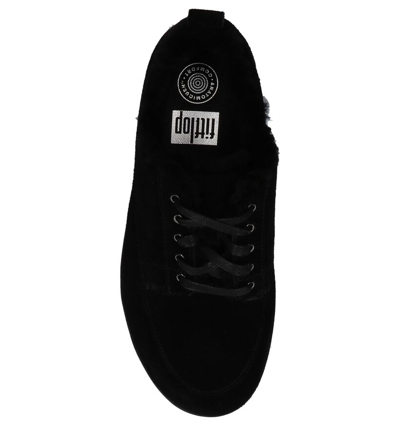 FitFlop Baskets basses en Noir en daim (225603)