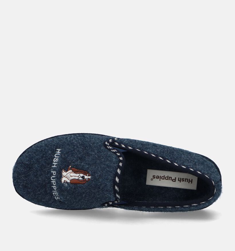 Hush Puppies Diacono Pantoufles en Bleu pour hommes (330195)