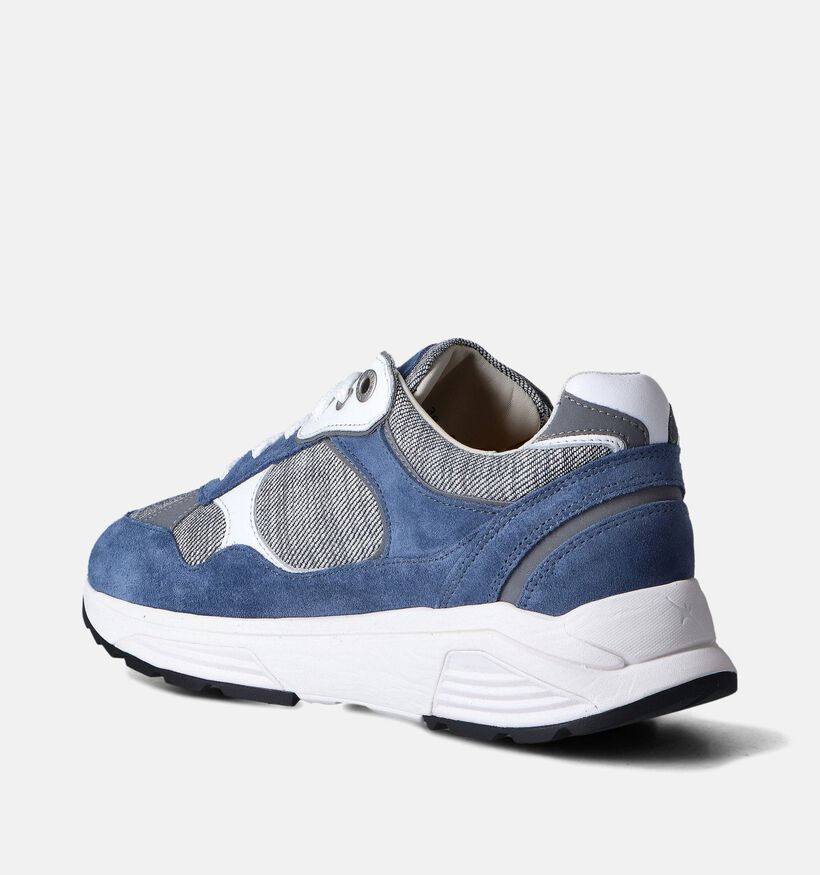 Xsensible Helix Blauwe Sneakers voor dames (356354) - geschikt voor steunzolen