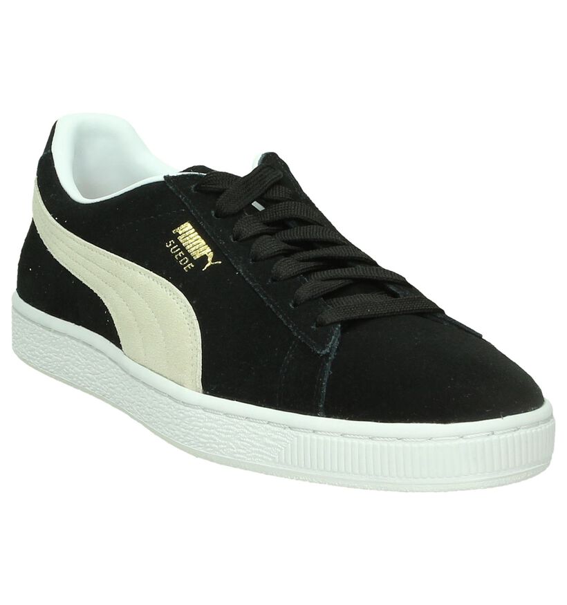 Zwarte Sneakers Puma Suede Classic in daim (199497)