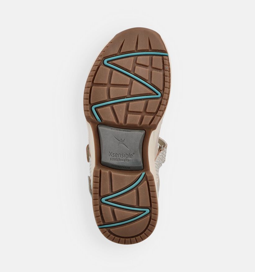 Xsensible Aruba Parelmoer Sandalen voor Steunzolen voor dames (373011) - geschikt voor steunzolen
