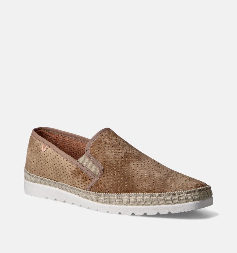 Verbenas Boris Hole Gallery Mocassins en Cognac pour hommes (357753)